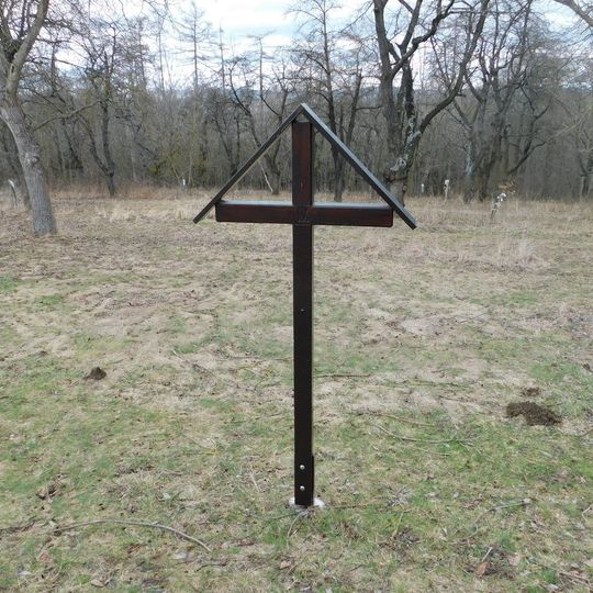 9. zastavení křížové cesty u kostela svatého Jakuba na Chvojenu