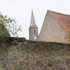 Stadtmauer, rückwärtig südliche Ring- und Zwingermauer