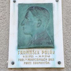 Pamětní deska Františka Poláka