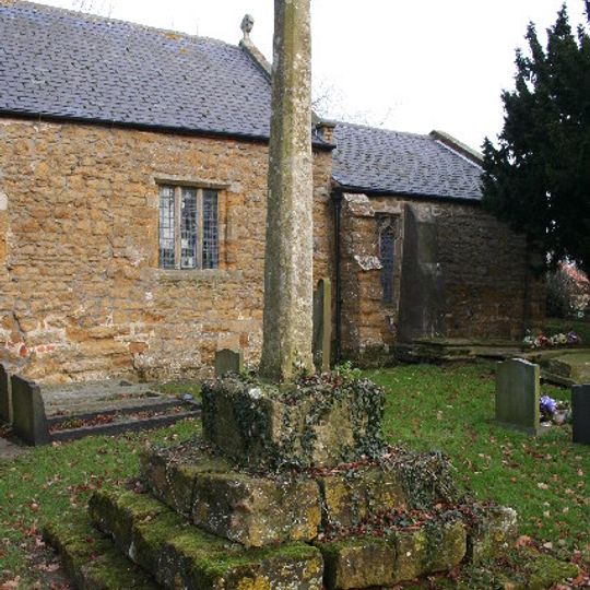 Cross Approximately 14 Metres South Of Manor House