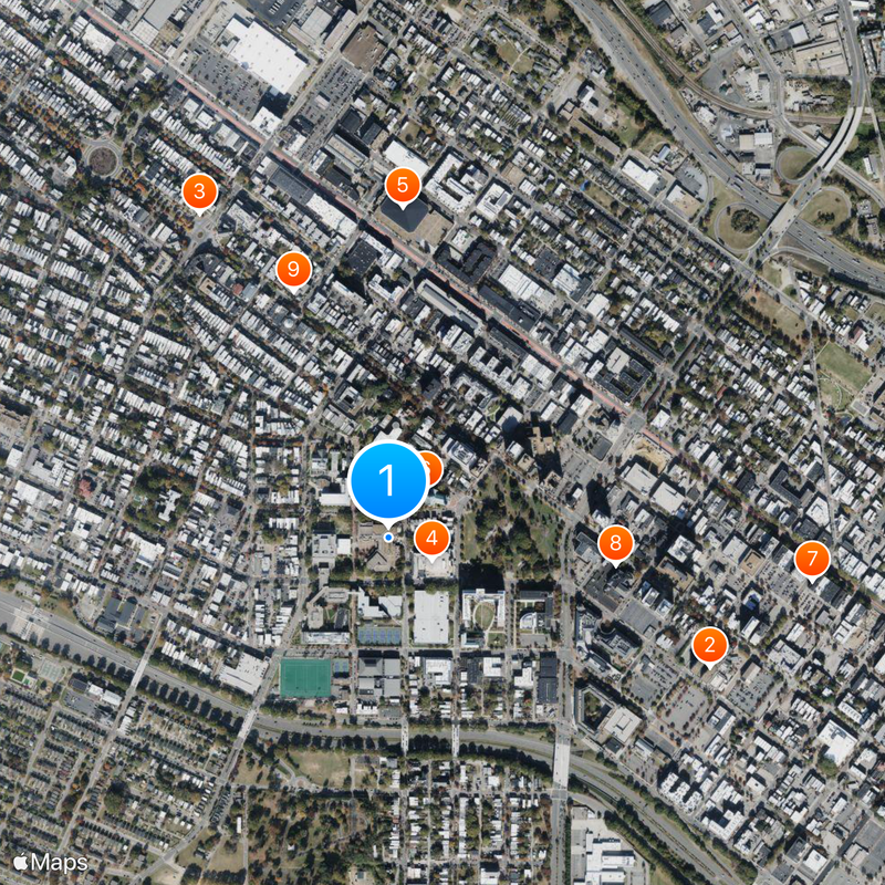 Virginia Commonwealth University Map