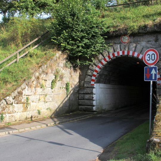 Straßendurchfahrt Schwarzenbach