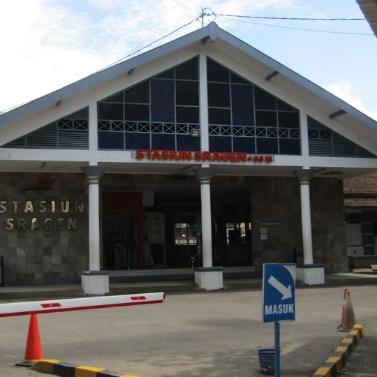 Sragen railway station