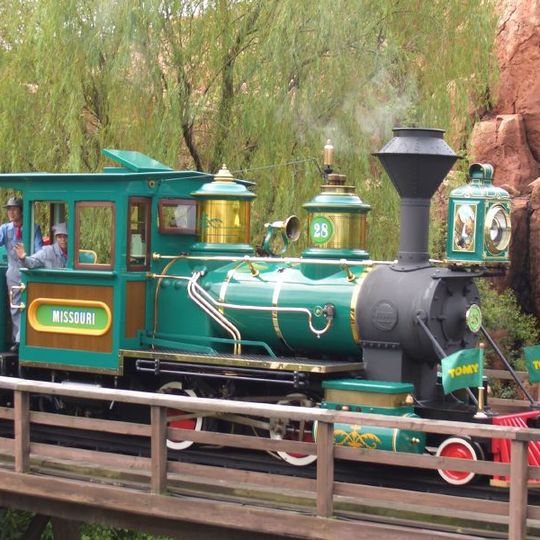 Western River Railroad - Heritage railway attraction in Maihama, Japan