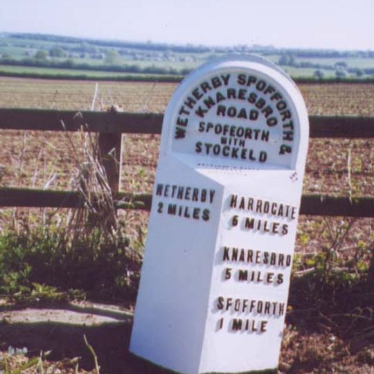 Milepost Approximately 1 Mile South Of Spofforth