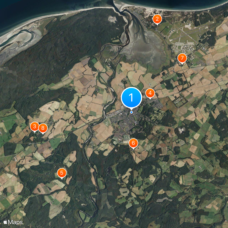 Forres Map