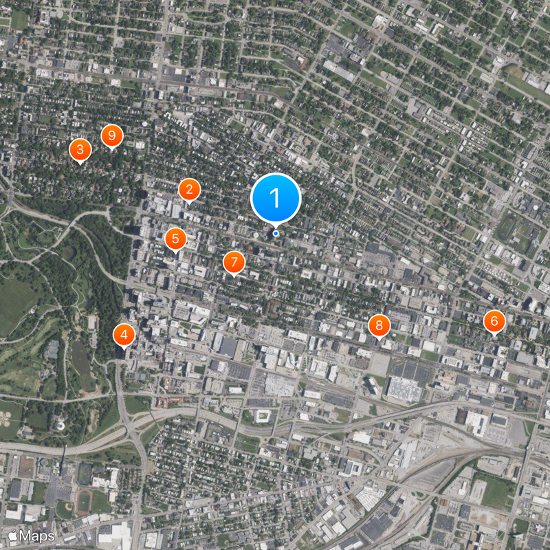 Cathedral Basilica of Saint Louis Map