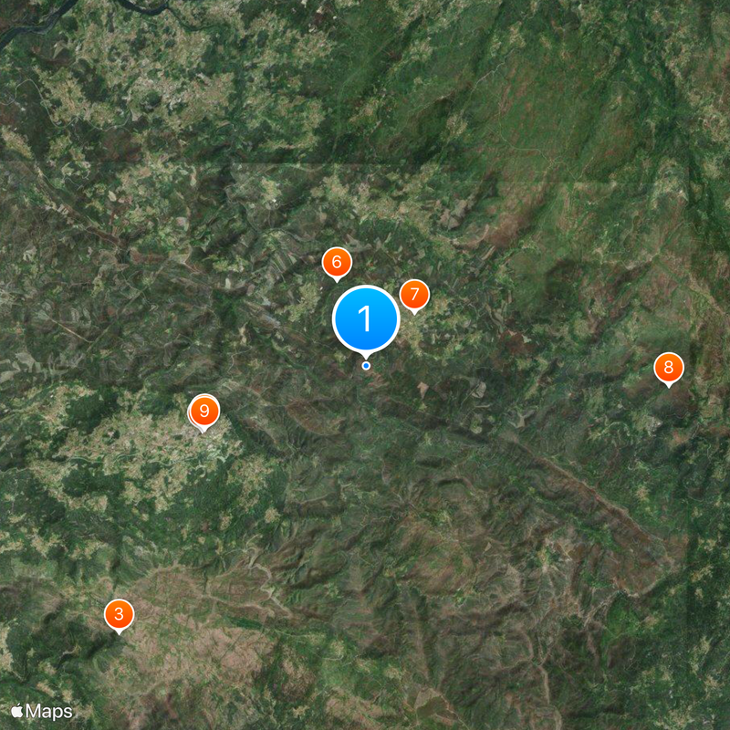 Passadiços do Paiva Map