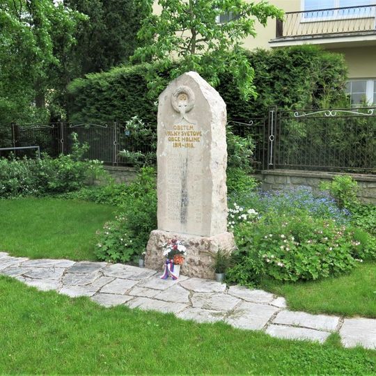 Pomník padlým v 1. světové válce v Holyni