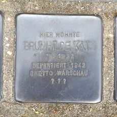 Stolperstein en memoria de Brunhilde Katz
