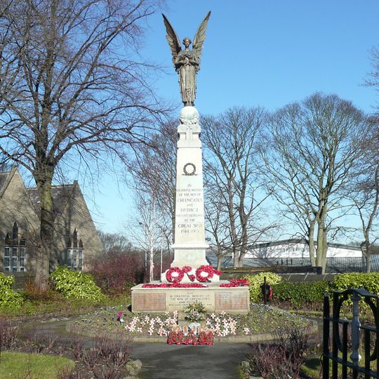 Greengates War Memorial In Garden Of  Remembrance