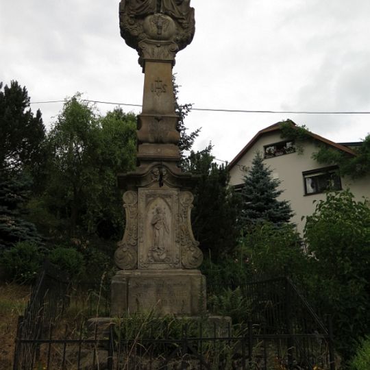 Sloup se sousoším Nejsvětější Trojice