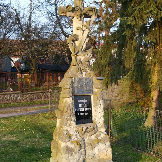 Pomník padlým v 1. světové válce v Holíně
