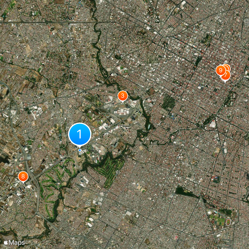 International Museum of the Baroque Mapa