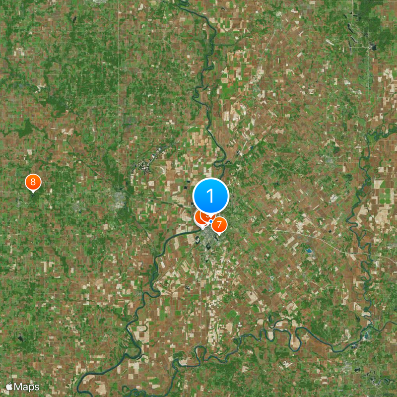 Vincennes University Map