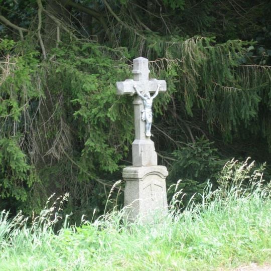 Pamětní kříž u silnice Lukavec - Nové Vyklantice