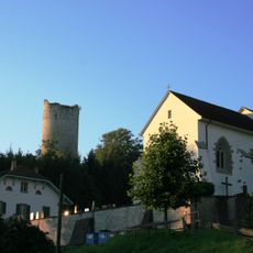 Ruins of the castle of Montagny