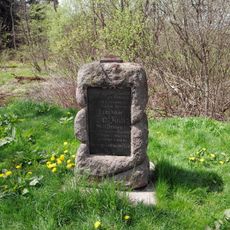 Pomník vikáře Wenzela Kunze u Teplé