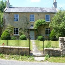 Elm Villa With Boundary Railings