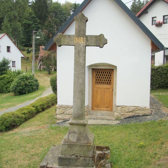 Kříž u kaple v Dobré Vodě Lipnické