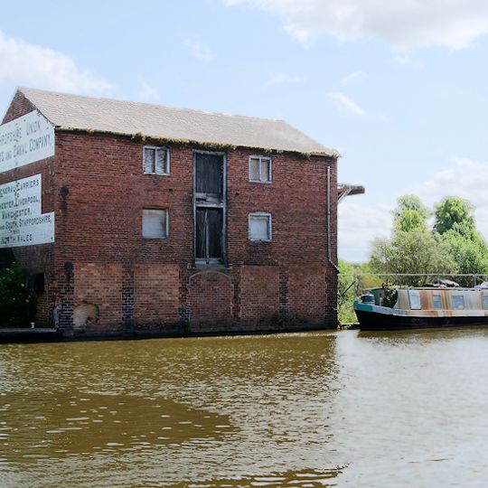 Canal Warehouse Of The Shropshire Union Canal