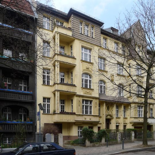 Mietshaus & Einfriedung Hähnelstraße 14