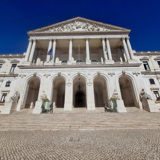 Parliament stairs