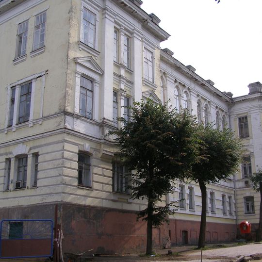 Здание, где в 1917 г. проходил второй объединительный губернский съезд Советов рабочих, крестьянских и солдатских депутатов