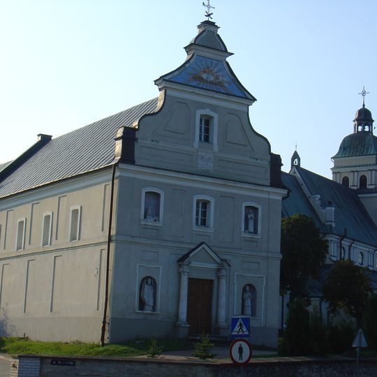 Klasztor, ob. plebania