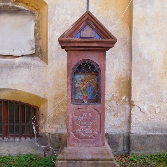 8th station of the cross in Hostinné