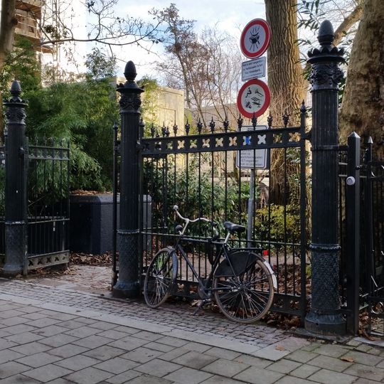 Toegangshek Vondelpark-Vondelstraat 164