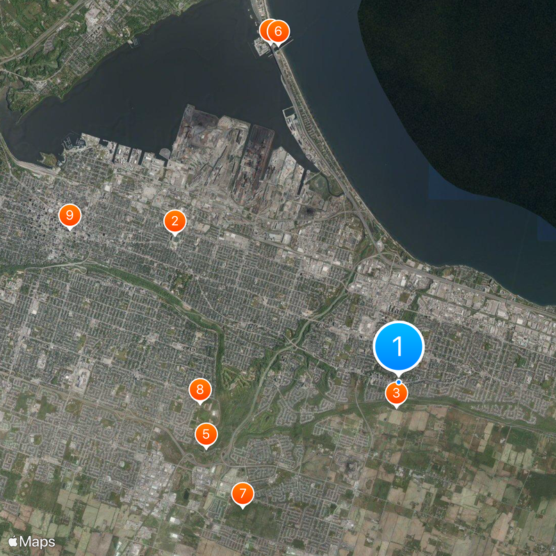 Stoney Creek Map