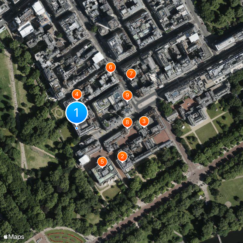 Bridgewater House Map