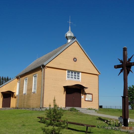 Church of the Exaltation of the Holy Cross in Vaitimėnai