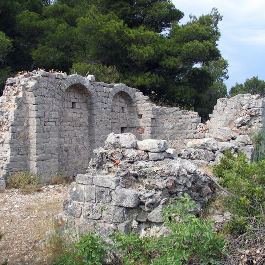 Ruins of the church of St. Vitus