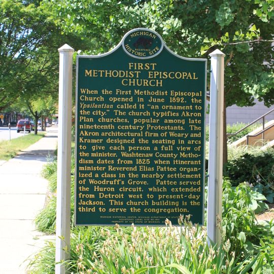 First Methodist Episcopal Church Historical Marker