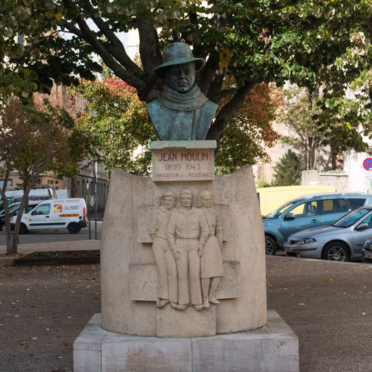 Buste de Jean Moulin