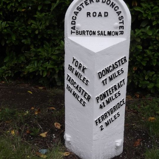 Milestone Approximately Fifty Metres South Of Junction With Burton Salmon Lane