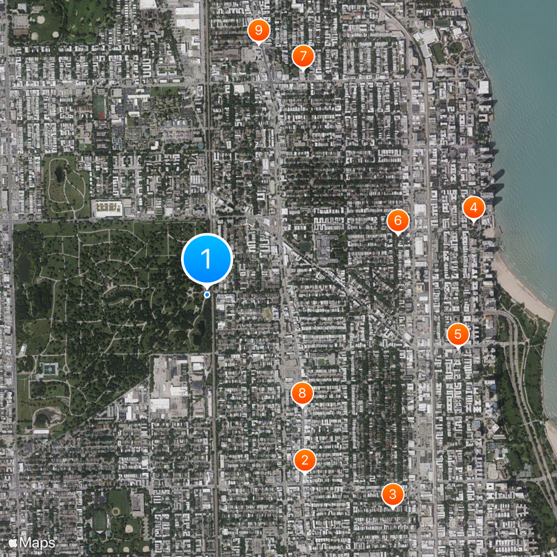 Rosehill Cemetery Map