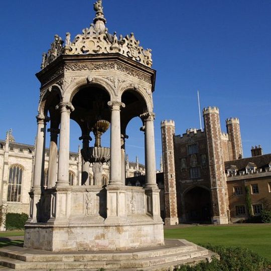 Fountain In Great Court, Trinity College