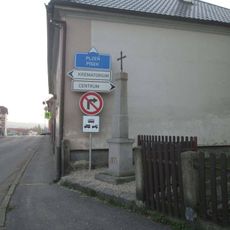 Kříž v Blatné v Purkyňově ulici