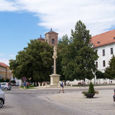 Mariánsky stĺp, socha