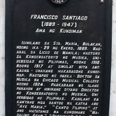 Francisco Santiago historical marker