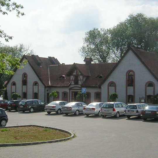 Former stable and carriage house in Iława
