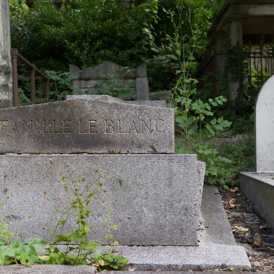 Grave of Maria Le Blanc