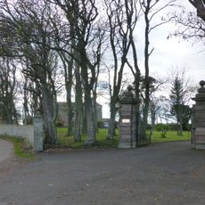Gatepiers Gates And Railings Circa 60 Yards North Of Shoreston Hall