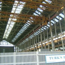 Chatham Dockyard, covered slip to N of No 5 Slip