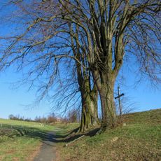 Kříž v Kamenné u polní cesty