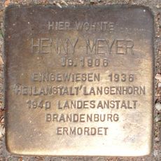 Stolperstein en memoria de Henny Meyer