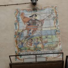 Ceramic panel of Saint James the Great